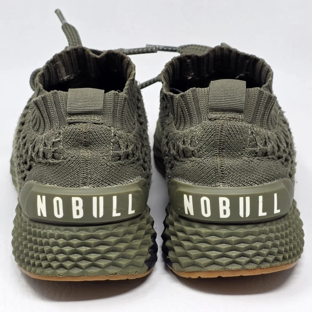 Nobull Aspire Gray Knit Trainers Running Shoes Size Women 9 Men 7.5 Pre-onwed